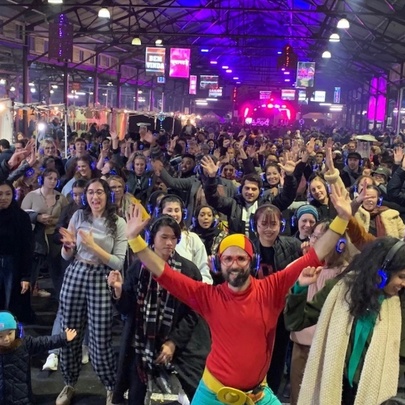 Guru Dudu Silent Discos at Queen Vic Market