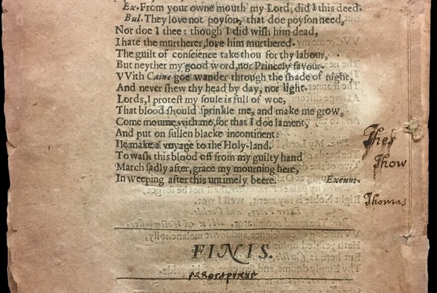 A printed page from a book dating back to the 1700s, with black inked print on a yellowed sheet of paper.