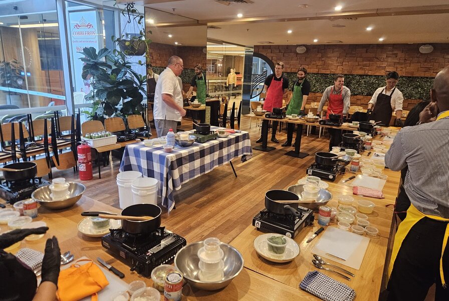 Prawn and Saffron Risotto Masterclass