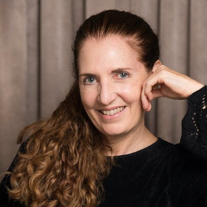 Portrait of pianist and concert soloist Dr Elyane Laussade.