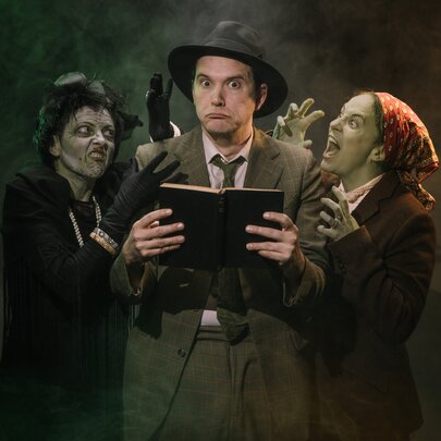 Murder in the Graveyard: An Improvised Whodunnit