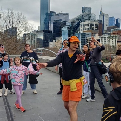 School Holiday Kids Silent Disco Walking Tour