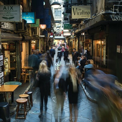 Laneways and arcades