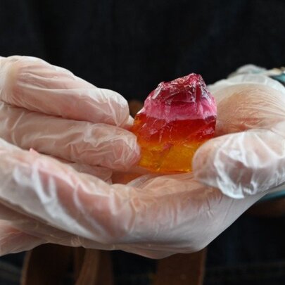 Resin Casting in Silicone Mould