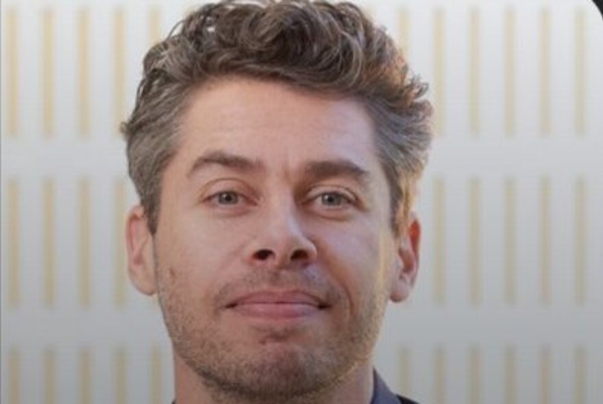 Portrait of Monash researcher, Dr. Farid Zaid, looking directly at the camera.