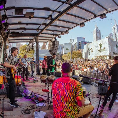 Free Jazz at Fed Square