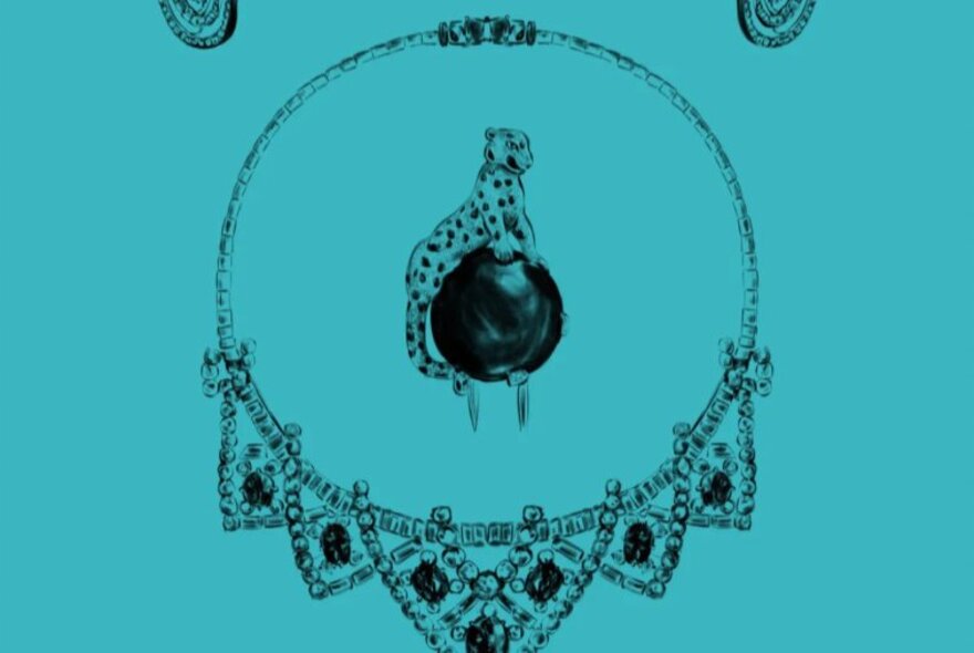 Cartier jewellery featuring diamonds and precious stones, and Wallis Simpson's leopard motif brooch.