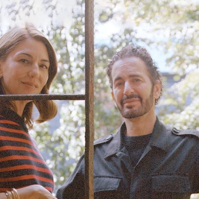 Sofia Coppola and fashion designer Marc Jacobs, who are the subject of Sofia Coppola's documentary film Marc by Sofia.