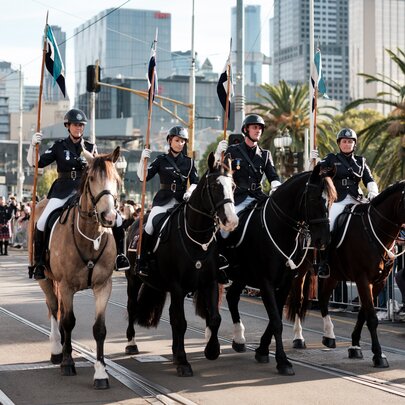 ANZAC Day Commemoration March
