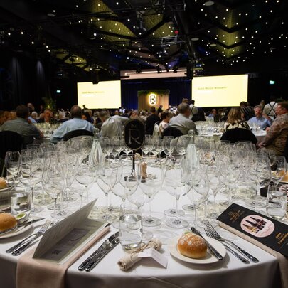 Melbourne Royal Wine Awards Trophy Presentation