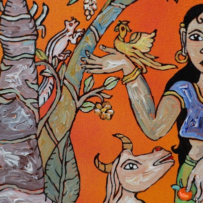 Miniature Folk Style Painting Workshop