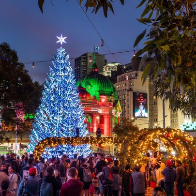 Festive Season at Fed Square