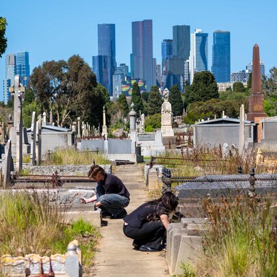 Community Planting Day at Melbourne General Cemetery