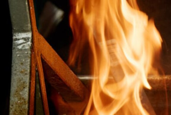 Flamegrill and hearth.