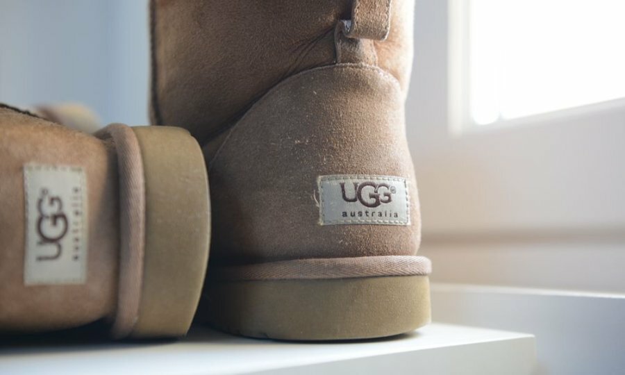 An ugg boot slipper