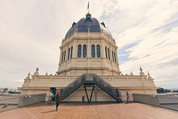 Royal Exhibition Building Dome Promenade