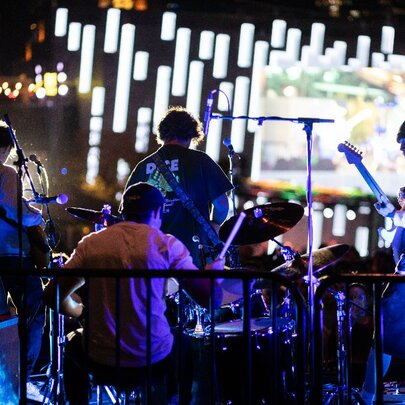 Garage Band at Fed Square