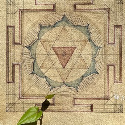 Mandala Meditation: Drawing the Gayatri Yantra