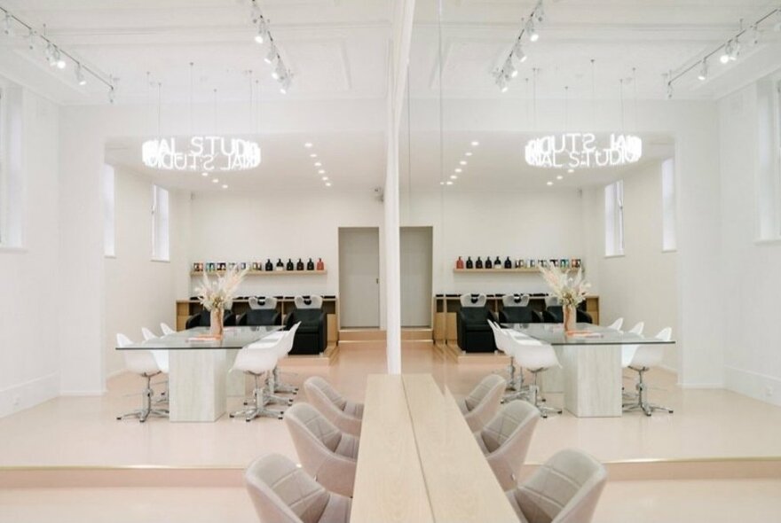 Hairdresssing salon.