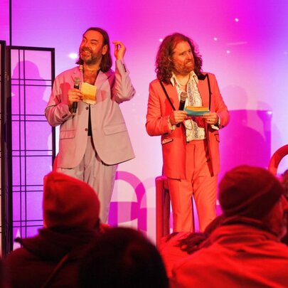 Human Love Quest at ACMI: One Popcorn, Two Drinks