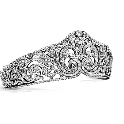 A diamond Cartier tiara.