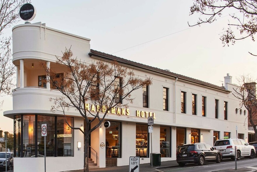 Hardimans Hotel on Macaulay Road in  Kensington