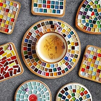 Colourful Mosaic Coaster Workshop