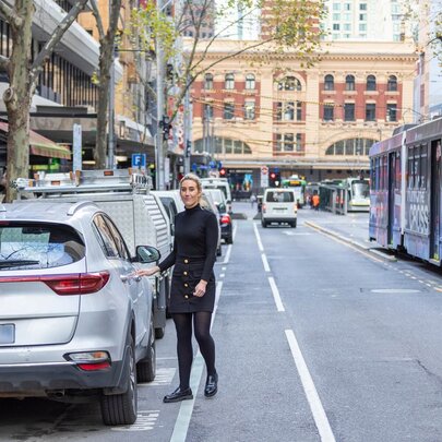 Parking and driving