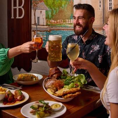 Christmas Eve at Hofbräuhaus