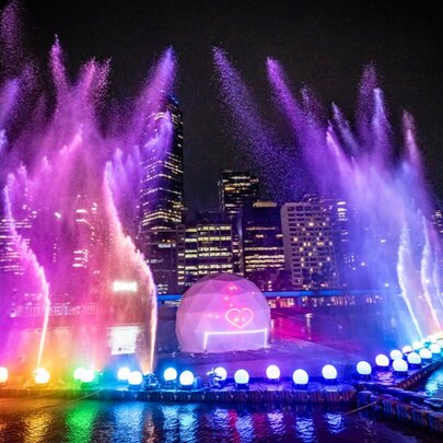 Crown Christmas River Show