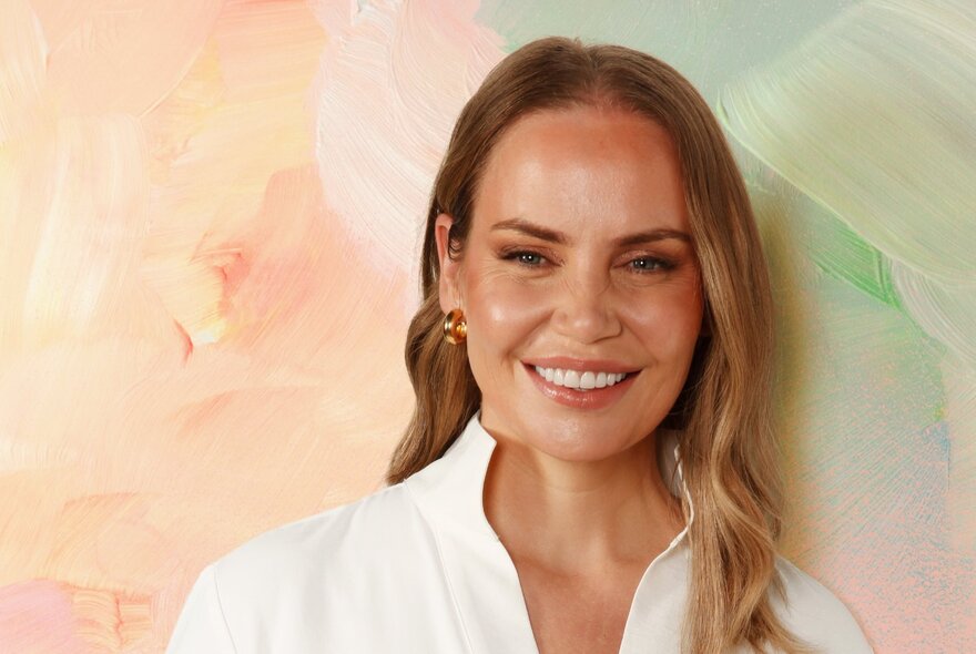 Motivational speaker and former tennis champion, Jelena Dokic.