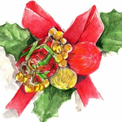 Festive Sketching Workshop with Alissa Duke