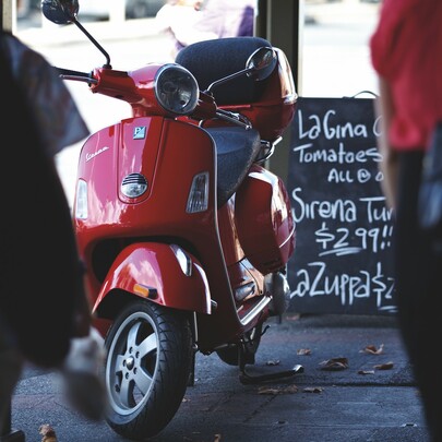 Lygon Street Italian precinct