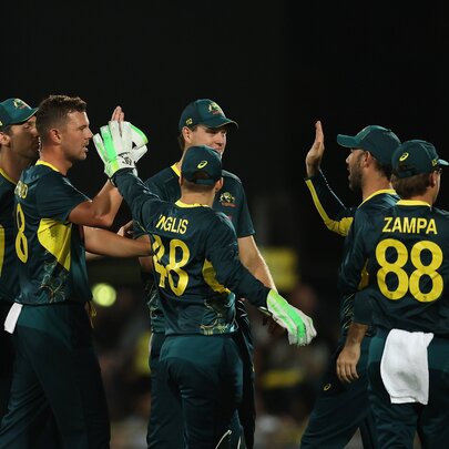 BKT Tyres Men’s T20 International: Australia v India