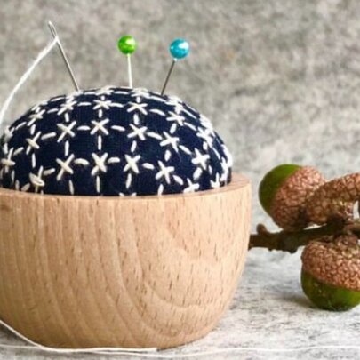 Sashiko Pincushions