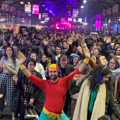 Guru Dudu Silent Discos at Queen Vic Market