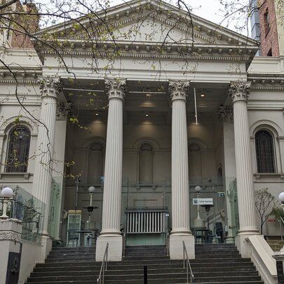 Collins Street Baptist Church.
