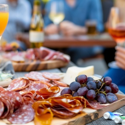 Paint and Sip: Bottomless Mimosa and Charcuterie