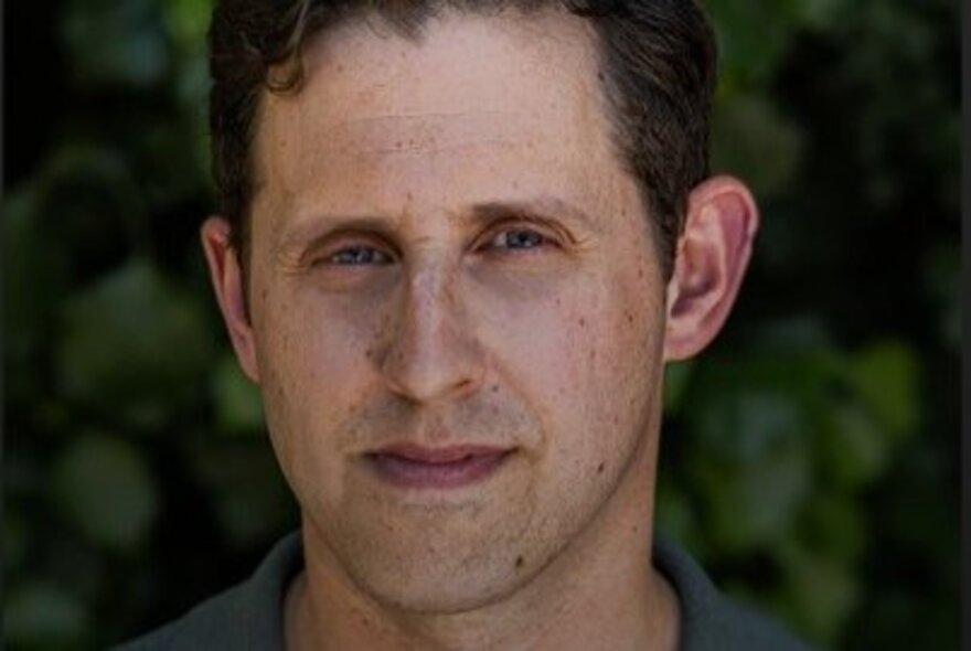 Portrait of Monash researcher, Dr. Daniel Heller, looking directly at the camera.