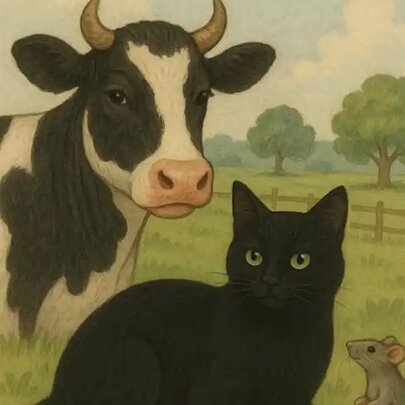 Tej: The Cow, The Cat, And the Rat