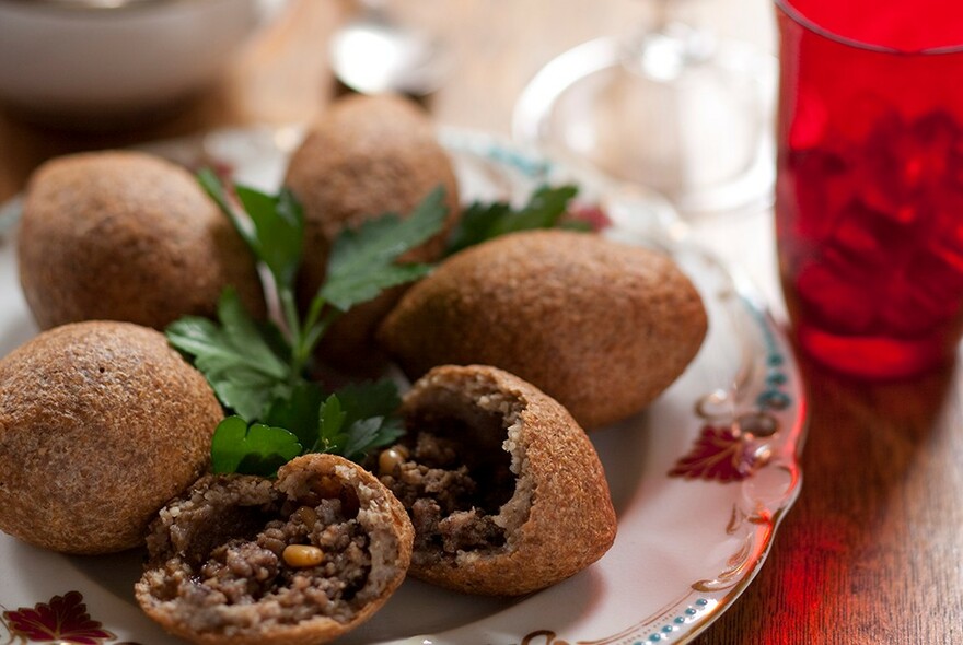 Lebanese savoury balls.