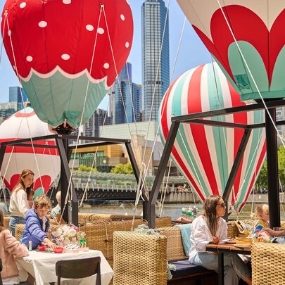 Hot Air Balloon Dining Experience