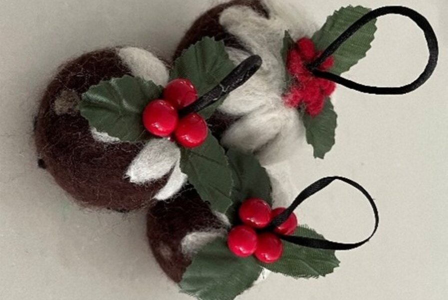 Making a Felted Decoration Workshop