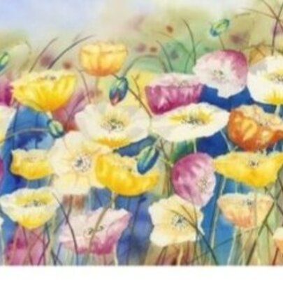 Floral Vibrancy in Watercolour Workshop