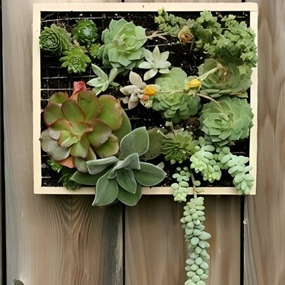 Vertical Frame Succulent Garden Workshop