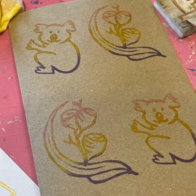 Australiana Festive Print Workshop