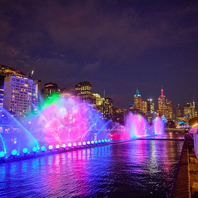 Crown Christmas River Show