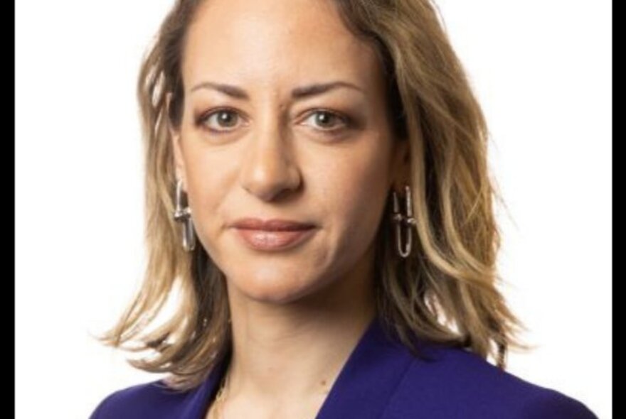 Associate Editor of Sunday Life Melissa Singer with the hint of a smile.
