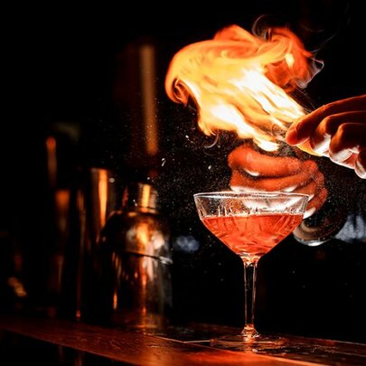 Melbourne’s best fiery nitro cocktails