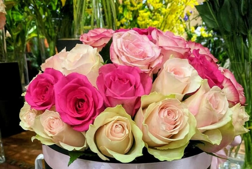 Bouquet of roses.
